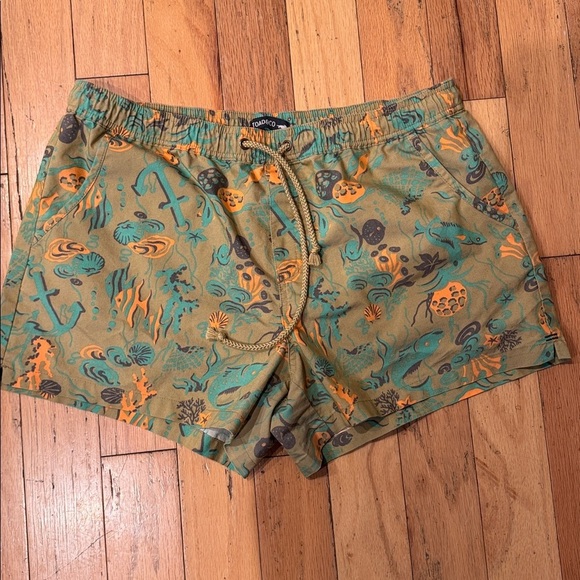 Toad&Co Pants - Toad & Co | Women’s Boundless Mantis Reef Shorts | size LARGE | Hiking Outdoor